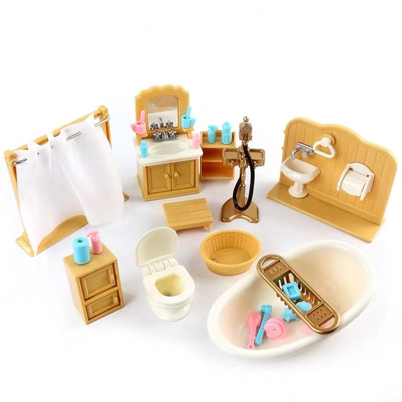 Kitchen Uncle - Domek dla lalek miniaturowe pudełko na