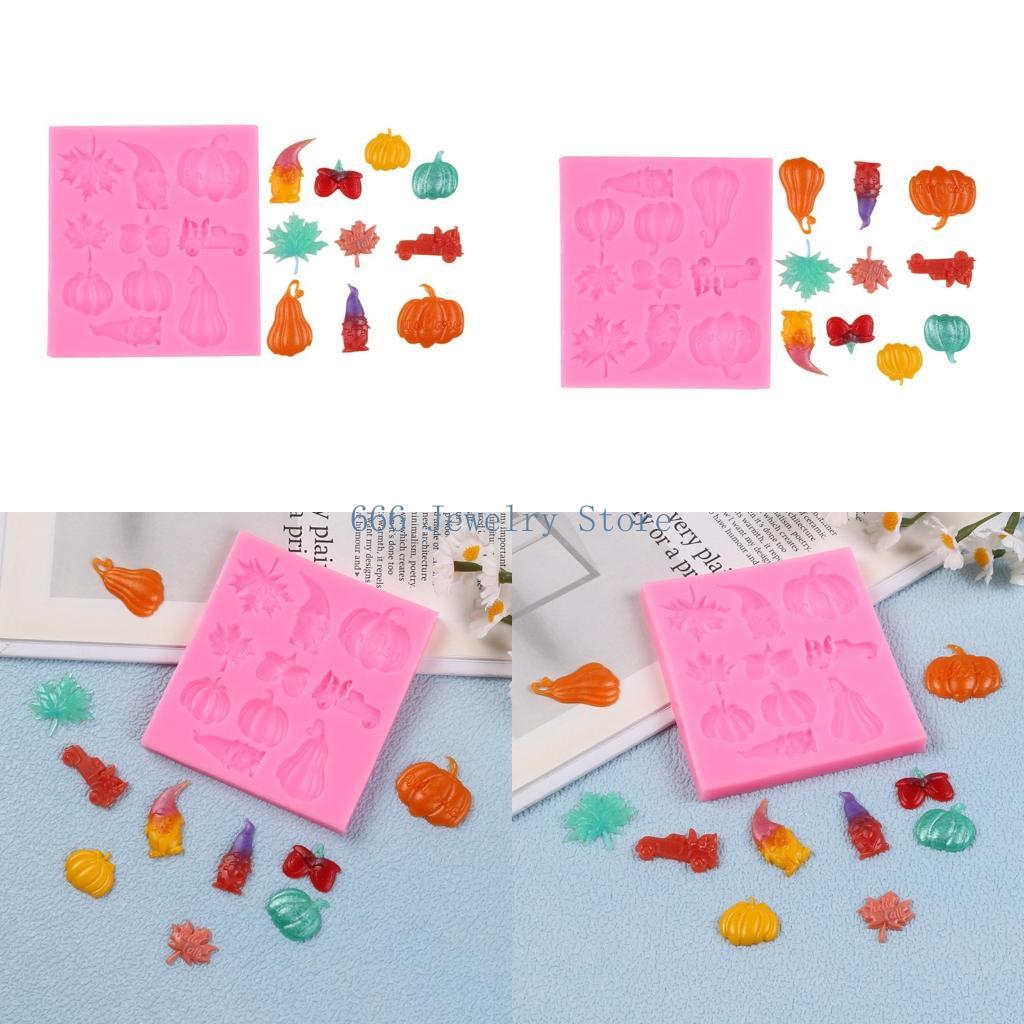 Kitchen Witch Baking - F2TD kreatywny pomarańczowy czarny kapelusz czarownicy