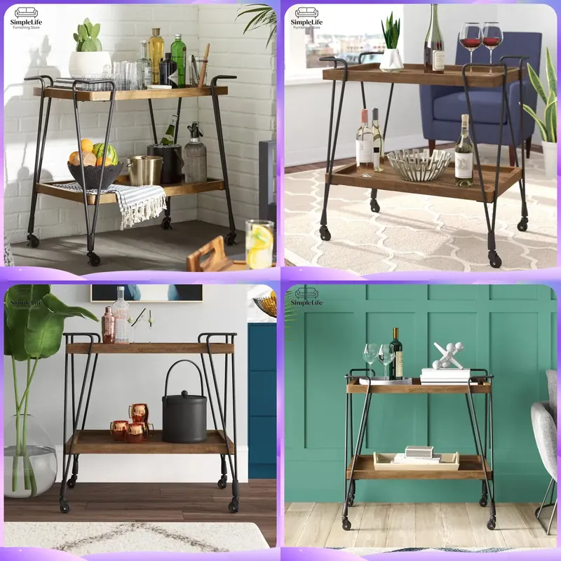 Kitchen Baking Cart - Wózek kuchenny na kółkach, wózek do