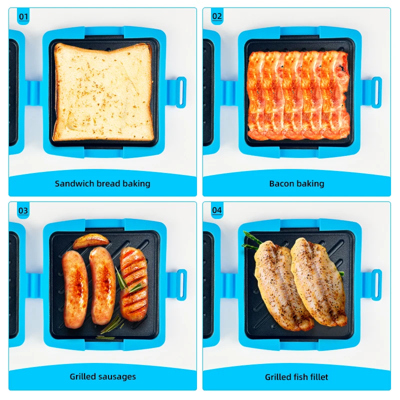 Zestaw 3 tosterek do kanapek z – Baking Kitchen Set recenzja i cena