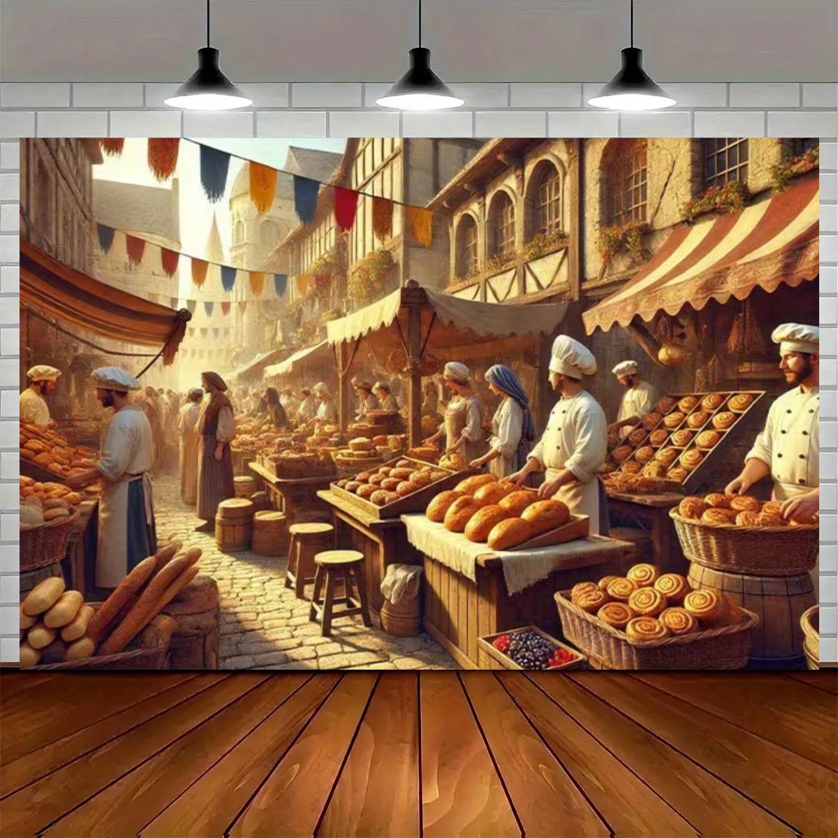 Tło do fotografii ulicznej kuc – Kitchen Baking Background recenzja i cena