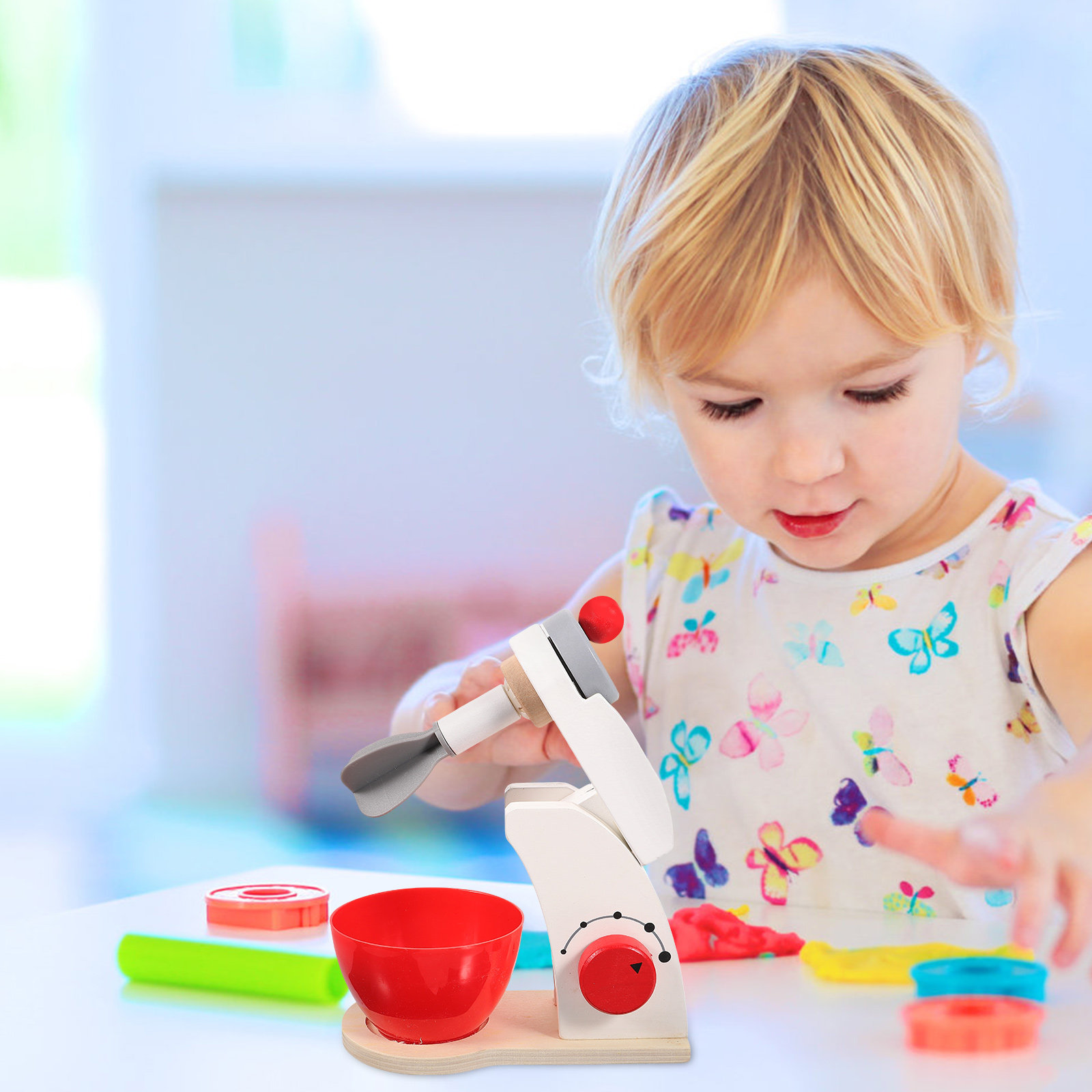 Drewniany blender kuchenny, bi – Kitchen Kids Baking Set recenzja i cena