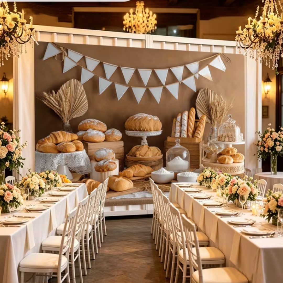 Baner dekoracyjny na imprezę o – Kitchen Baking Background recenzja i cena