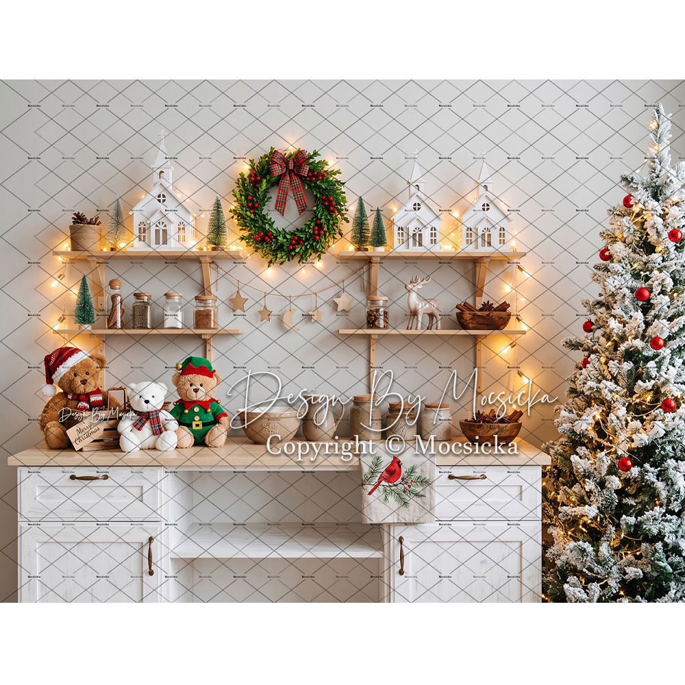 Mocsicka Świąteczne Tło Fotogr – Kitchen Baking Background recenzja i cena