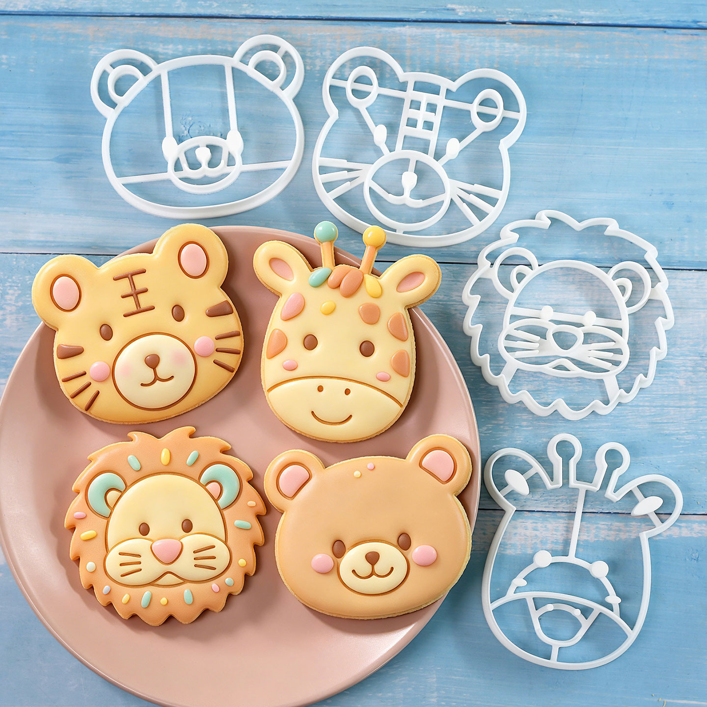 Zestaw 4 foremek do ciastek w  – Baking Kitchen Set recenzja i cena