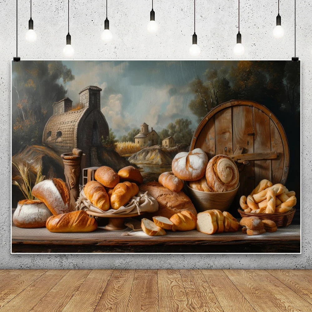Tło fotograficzne z drewnianyc – Kitchen Baking Background recenzja i cena
