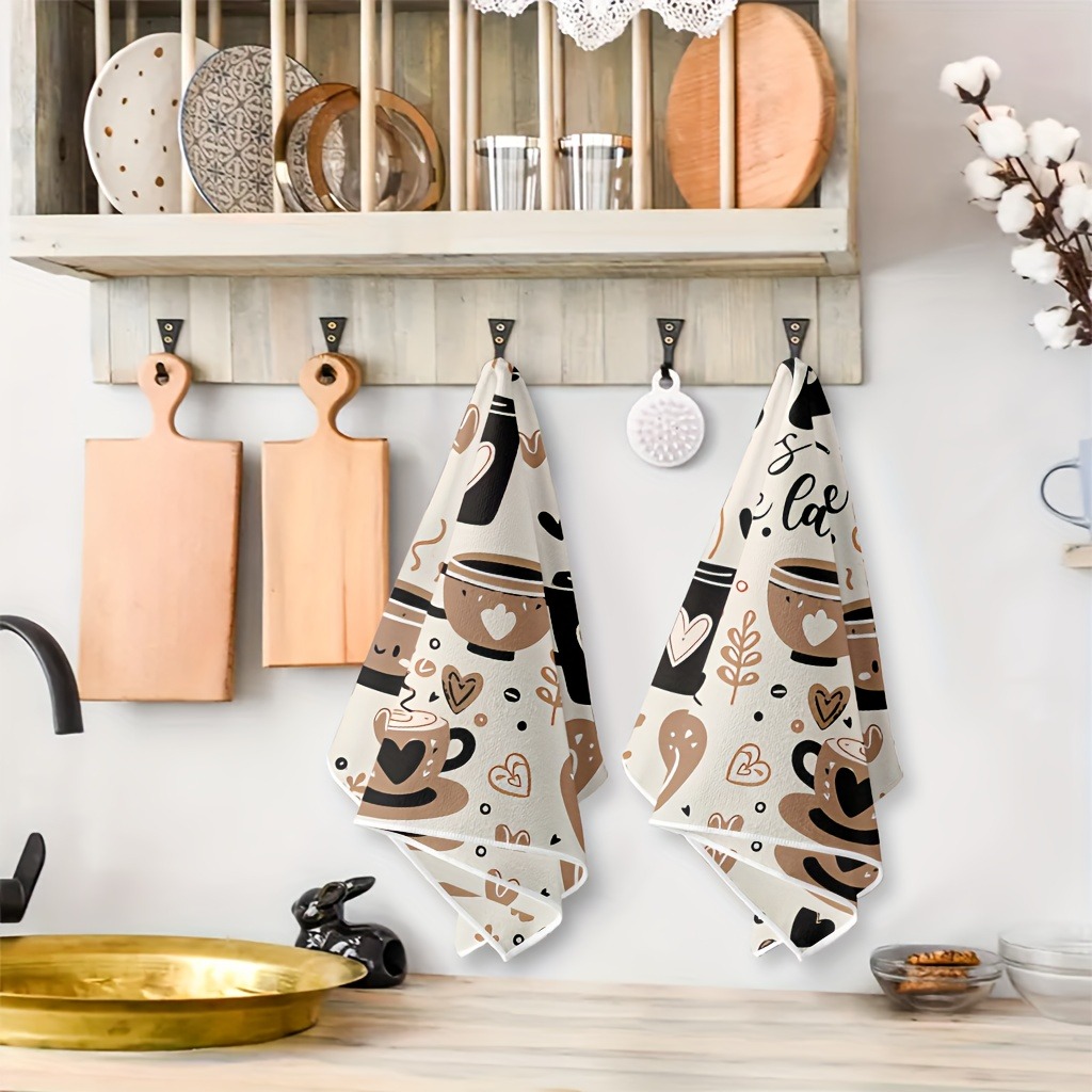 2 sztuki brązowych ściereczek  – Baking Kitchen Set recenzja i cena